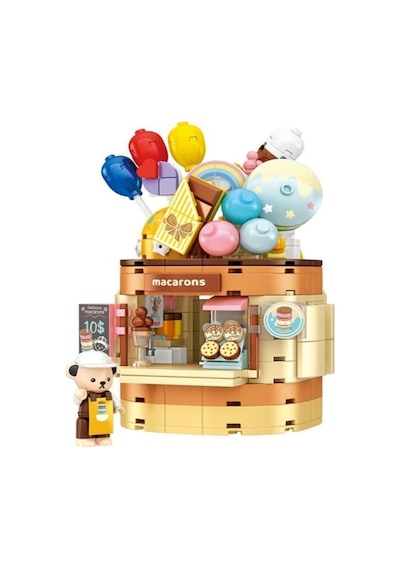 P881201 Panlos Teddy Bear Koleksiyonu Dondurma Dünyası 354 Parça Block Oyuncak