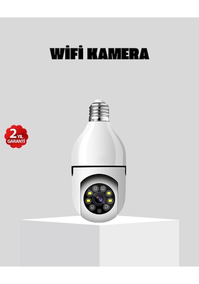 Akıllı Duy Kamera 360 Derece Dönebilir Ve Ptz Teknolojili Genel
