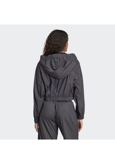 Adidas Jj0905 Ruched Bomber Kadın Tracktop Siyah