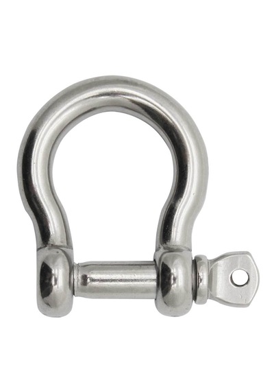 2'li Omega Zincir Kilidi. 10mm. Paslanmaz Krom