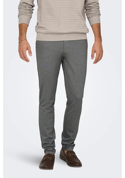 Only & Sons Erkek Pantolon 22030256 Gri Gri