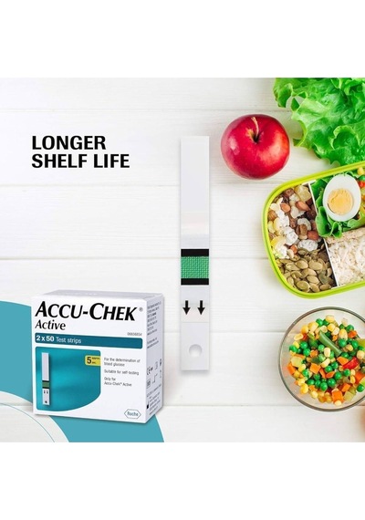 Accu-check Active Şeker Ölçüm Çubuğu 50 Adet
