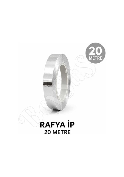 Rafya İp Gümüş 20 M