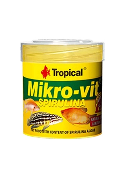 Tropical Mıkrovıt Spırulana 50 Ml/32gr