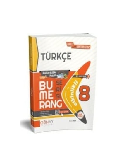 8.Sınıf Bumerang Etkinlikli Türkçe -  Günay Yayıncılık