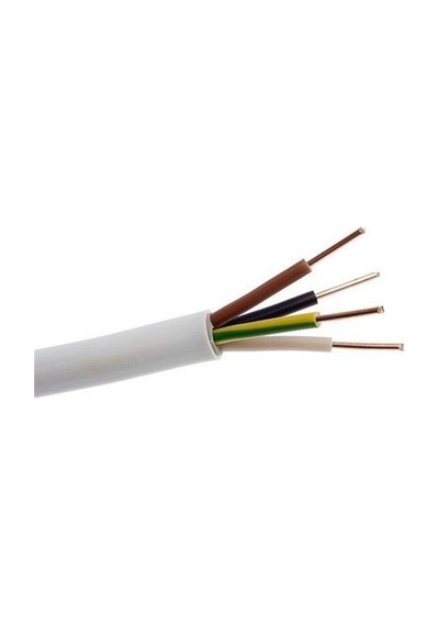 Öznur 4x4 Mm Nym Antigron Kablo Tek Telli Tesisat Kablosu 5 Metre