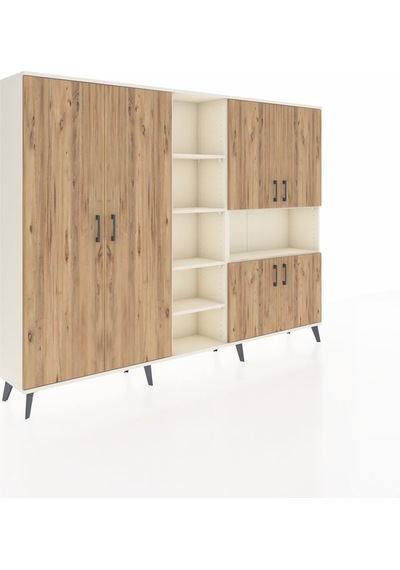 Arges Dolap 13 Raflı 6 Kapaklı 220x30x163 Aytaşı-çam/aytaşı Atlas Çam/aytası - Aytası Arges Dolap 13 Raflı 6 Kapaklı 220x30x163 Aytaşı-çam/aytaşı Atlas Çam/aytası - Aytası