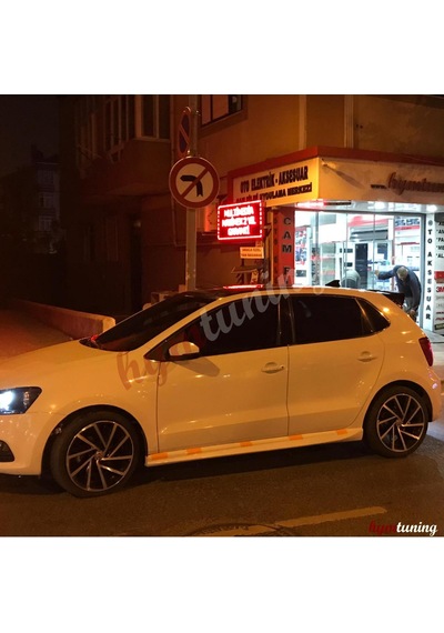 Volkswagen Polo 6r Aero Yan Marşpiyel - Boyasız - Abs Plastik