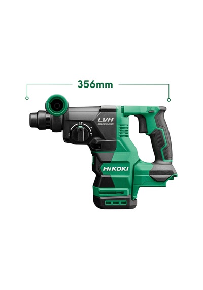 Hikoki DH1826DA-2.0 18V/2.0AH 26 MM 3.2j SDS Plus Kömürsüz Şarjlı Kırıcı Delici Matkap