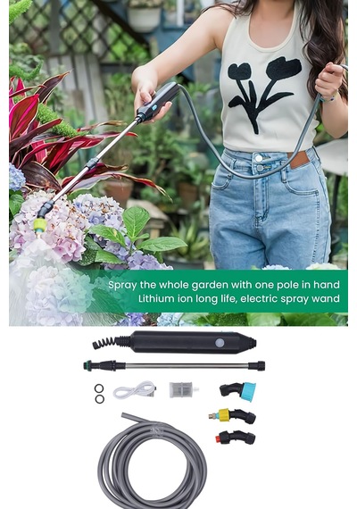 Prohummer PH230 Mini Şarjlı Sulama Ve İlaçlama Makinesi