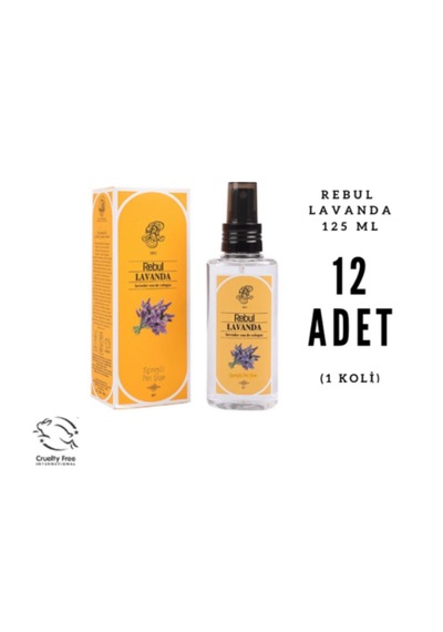 Rebul Lavanda Sprey Kolonya 12 x 125 ML