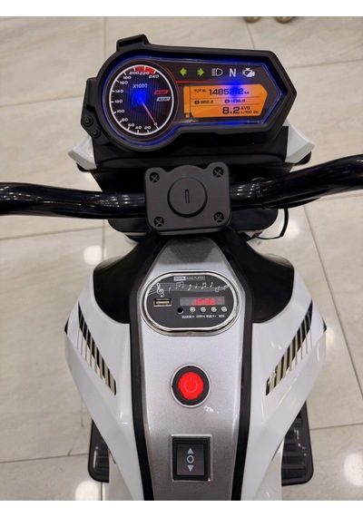 Akülü Motor 3-8 Yaş Beyaz