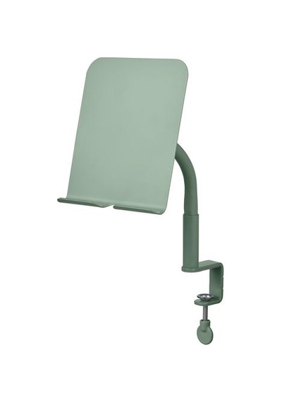 Ikea Relatera Telefon/tablet Standı, Açık Gri-yeşil, 14x17x27 Cm