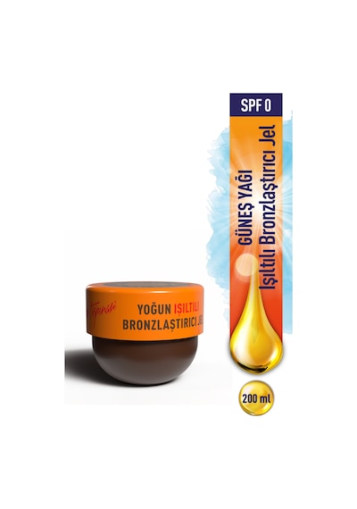 Eda Taşpınar Parlak Işıltılı Bronzlaştırıcı Jel SPF0 200 ML