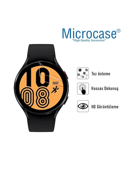 Microcase Apple İos Uyumlu Apple Watch Uyumlu Series 11 İle Tpu Ekran Koruma Filmi - Ekm109