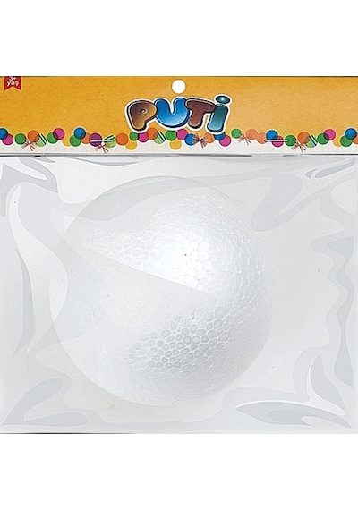 Puti Köpük Top 12 Cm Tekli 4803 Çok Renkli