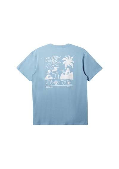 Quiksilver Aqyzt09562 Tropical Breeze Mor Erkek Tişört 001