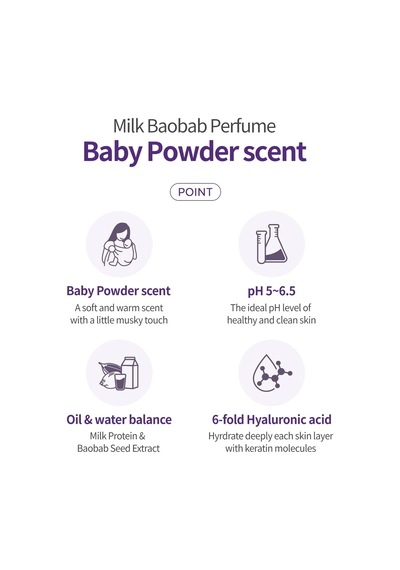 6 Hyalüronik Asitle Nemlendiren Parfümlü Vücut Losyonu Perfume Body Lotion Baby Powder