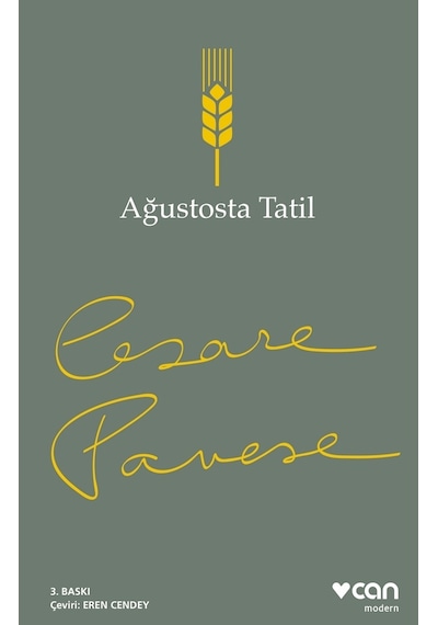 Ağustosta Tatil -  Cesare Pavese - Can Yayınları