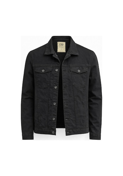Classics Men Zbd Erkek Jean Denim Standart Kalıp Cepli Düğmeli Kot Ceket 7590 Siyah Classics Men Zbd Erkek Jean Denim Standart Kalıp Cepli Düğmeli Kot Ceket 7590 Siyah