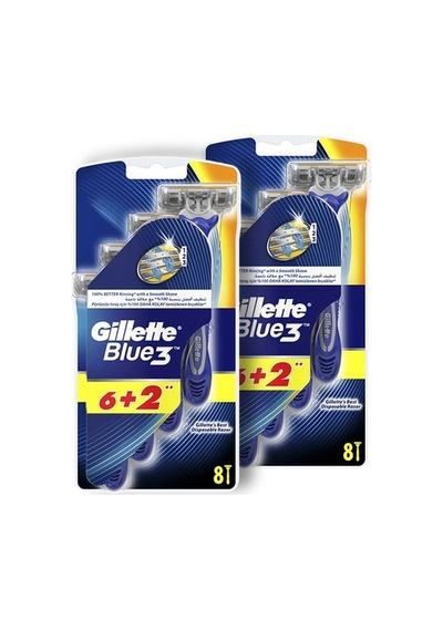 Gillette Blue3 Kullan-At Tıraş Bıçağı 2 x 8'li