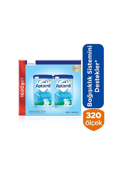 Aptamil 3 Devam Sütü 1600 G