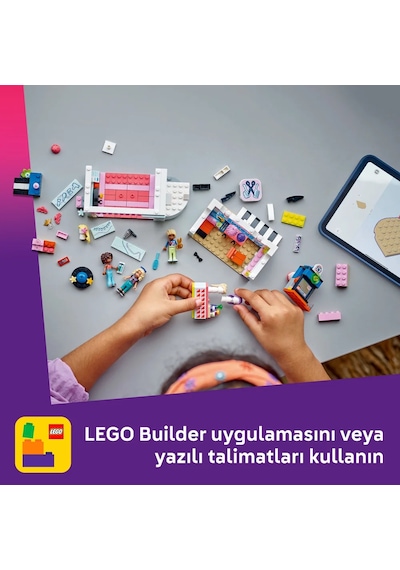 LEGO® Friends Kuaför ve Aksesuar Mağazası 42662 - 7 Yaş ve Üzeri Çocuklar için Mini Bebek İçeren Yaratıcı Oyuncak Yapım Seti (347 Parça)
