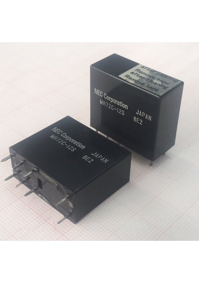Mr72C-12S 8Pin'Li Röle Çift Enversör Kontak 12Vdc 5A