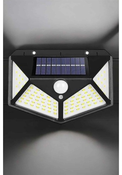 Csmtex 6 Güneş Enerjili Bahçe Aydınlatma Lambası Solar 100 Led Lamba