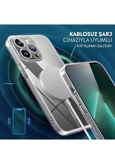 Apple iPhone Uyumlu 12 Pro Kamera Korumalı Şeffaf Silikon Kılıf Diğer