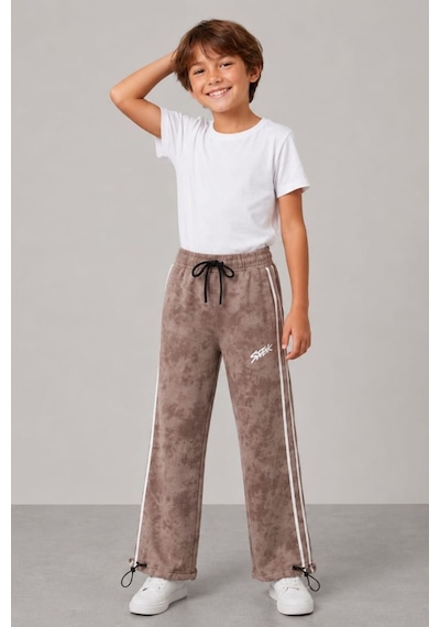Pina Kids Erkek Çocuk Beli İpli Rahat Kesim Paça Ayarlanabilir Lastikli Eşofman Altı Esf7015 Kahverengi Pina Kids Erkek Çocuk Beli İpli Rahat Kesim Paça Ayarlanabilir Lastikli Eşofman Altı Esf7015 Kahverengi