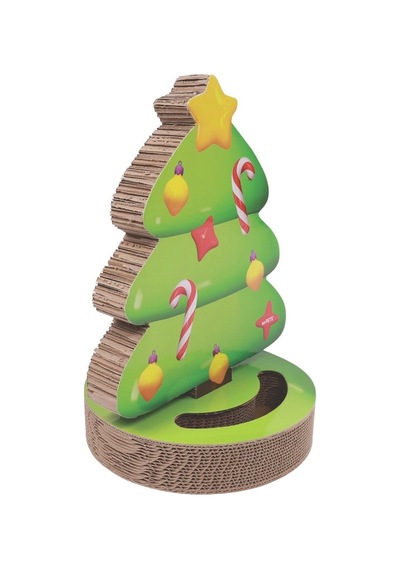 M-pets Chrıstmas Kediler İçin Noel Ağacı Karton Tırmalama M-pets Chrıstmas Kediler İçin Noel Ağacı Karton Tırmalama