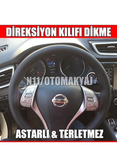 Nissan Juke Oto Direksiyon Kılıfı Dikme