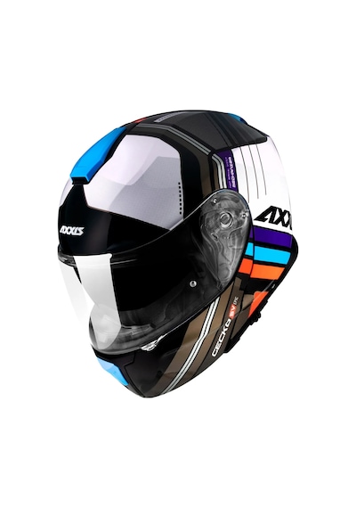 Axxis Gecko Sv Epic B7 Çene Açılır Motosiklet Kaskı Parlak Mavi
