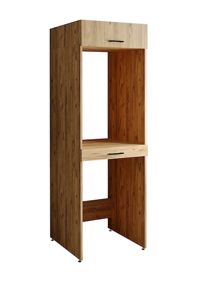 Çamaşır Ve Kurutma Makinesi Dolabı+Üst Dolabı 67X205 Cm A.Çam Atlantikçam