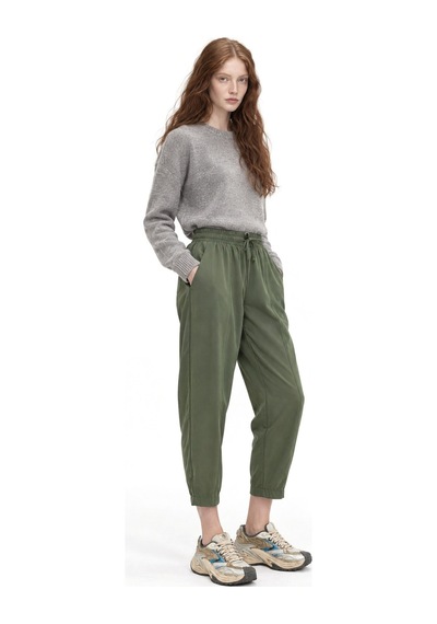 Hiccup Mixray Şalvar Fit Pantolon Gri 01