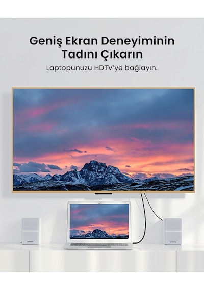 Ugreen Hdmı To Vga Dönüştürücü Kablo 1.5m, 30449