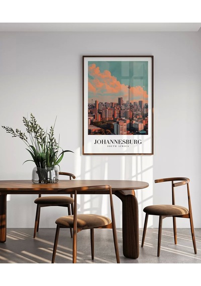 Çerçevesiz Poster Johannesburg Güney Afrika Seyahat