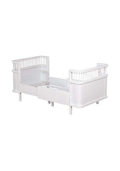 Mdf Beşik, Trend Büyüyen Beşik 130x90 + 1 Comfort Yatak Beyaz