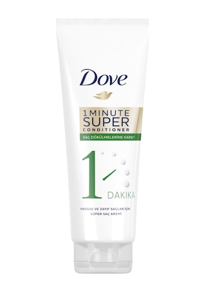 Dove 1 Dakika Saç Dökülmesine Karşı Süper Saç Bakım Kremi 170 ML Dove 1 Dakika Saç Dökülmesine Karşı Süper Saç Bakım Kremi 170 ML