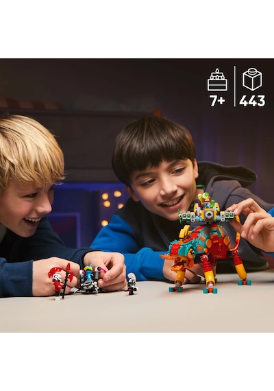 LEGO® DREAMZzz™ Mateo’nun Ateş Bukalemunu 71492 - 7 Yaş ve Üzeri Çocuklar için Yaratıcı Oyuncak Yapım Seti (443 Parça)