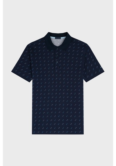 Paul & Shark Erkek Polo Yaka T Shirt 24411337 013 Lacivert Lacivert