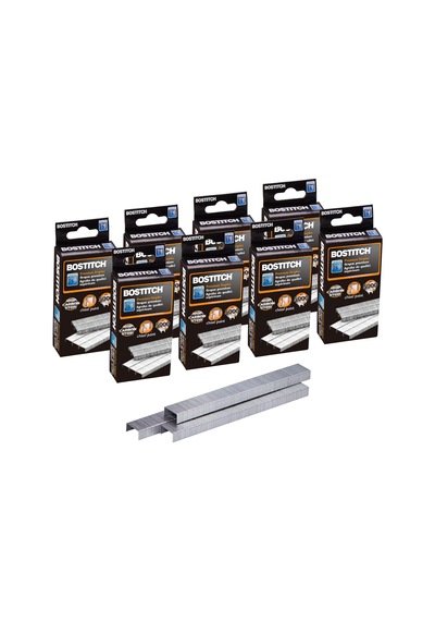 Standart Zımba, 1/4" Uzunluk, Kutu Başına 5000, 8'li Paket