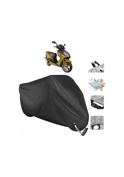 Yuki Yk150T-20 Motosiklet Branda (Bağlantı, Kilit Uyumlu)-Siyah (457277291)
