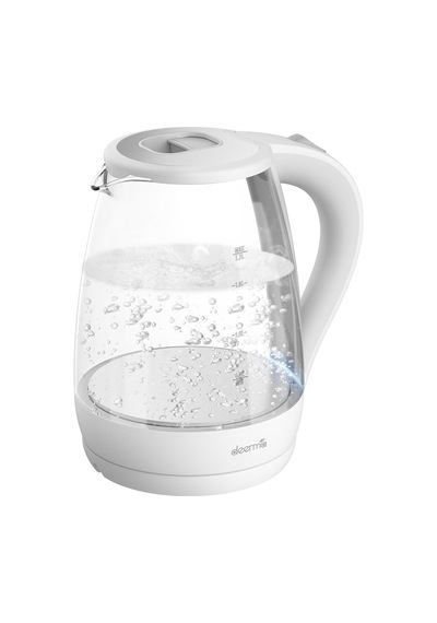 Deerma Sh30w 1,7lt Mavi Işıklı Cam Kettle & Su Isıtıcı