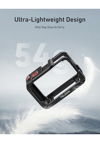 Osmo Action 5 Metal Kafes, Ultra-light Cage For Action 5 /4/3 Series