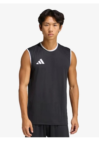 Adidas Kb3929 Entrada26 Sleeveless Jersey Erkek T-shirt Siyah