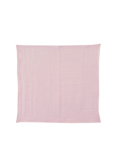 Bürümcük 25x25cm Bebek Ağız Bezi Ter Bezi 6'lı Pmb Pembe