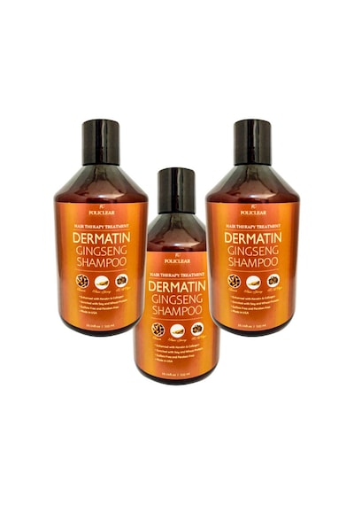 Policlear Dermatin Shampoo Ginsengli Özel Bakım Şampuanı 500 Ml X 3 Adet