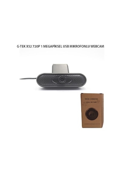 G-Tek X52 720P 1 Megapiksel Usb Mikrofonlu Webcam